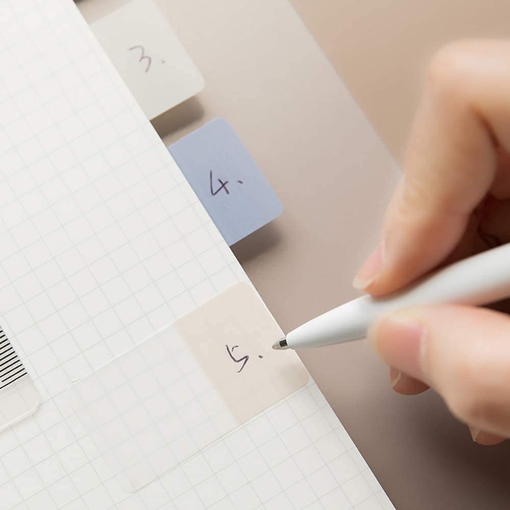European Vintage Tag Sticky Notes With Ruler
