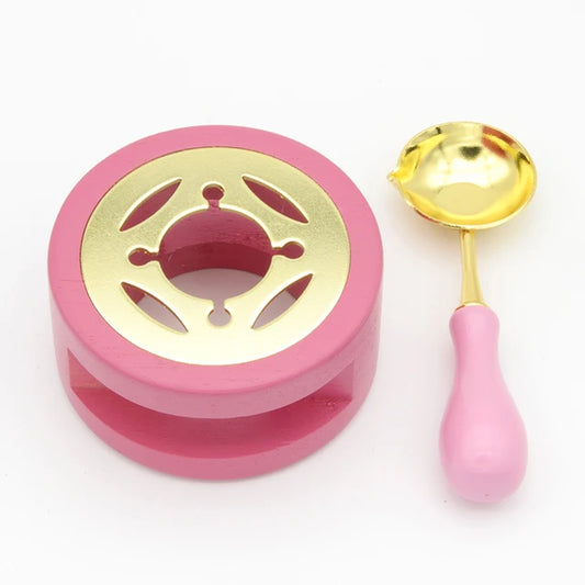Sealing Wax Burner and Spoon Set