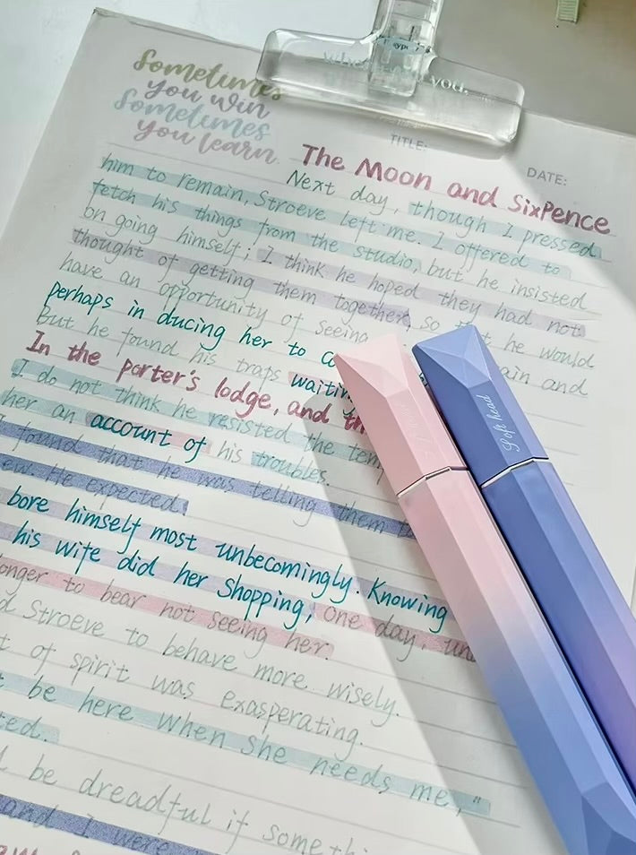 Prism Gradient Highlighter Set