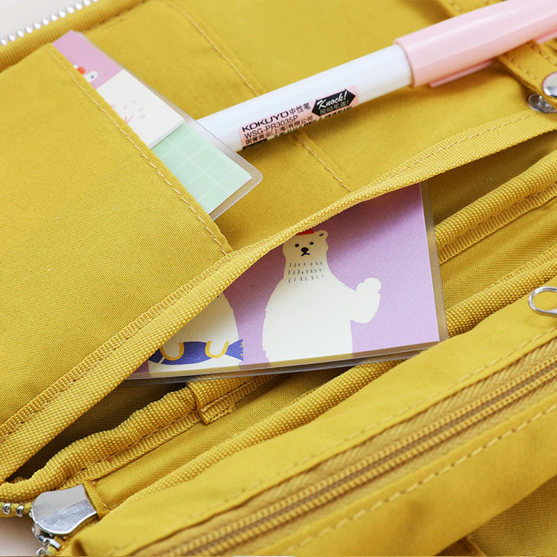 Kokuyo Corduroy Pan Pencil Case