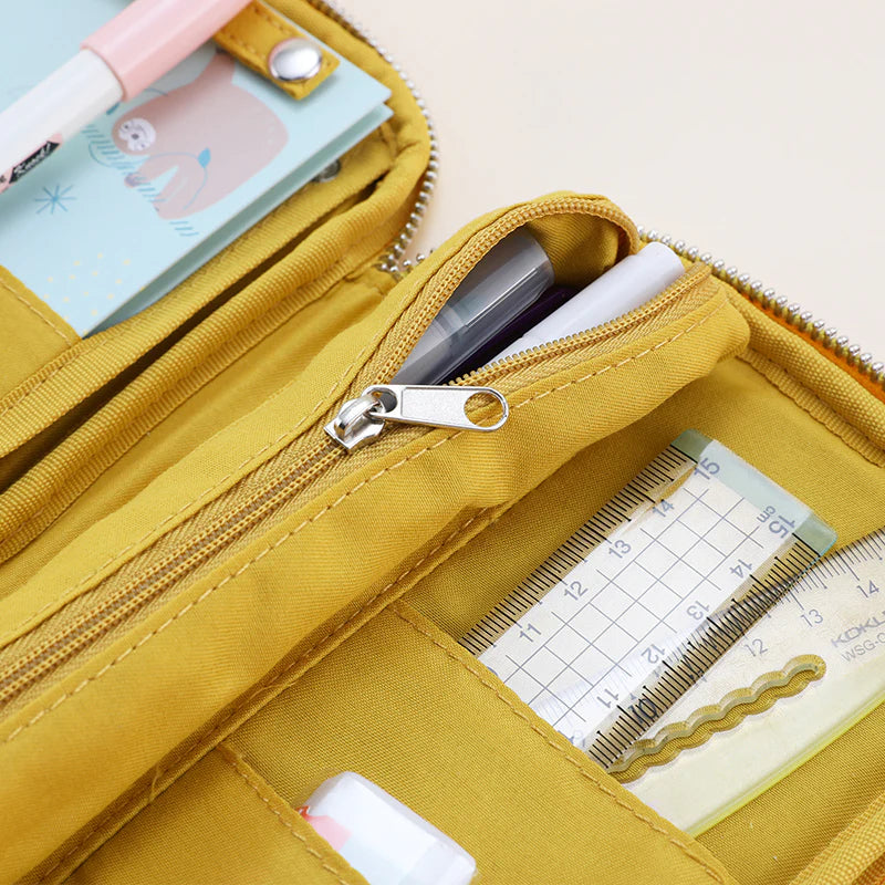 Kokuyo Corduroy Pan Pencil Case