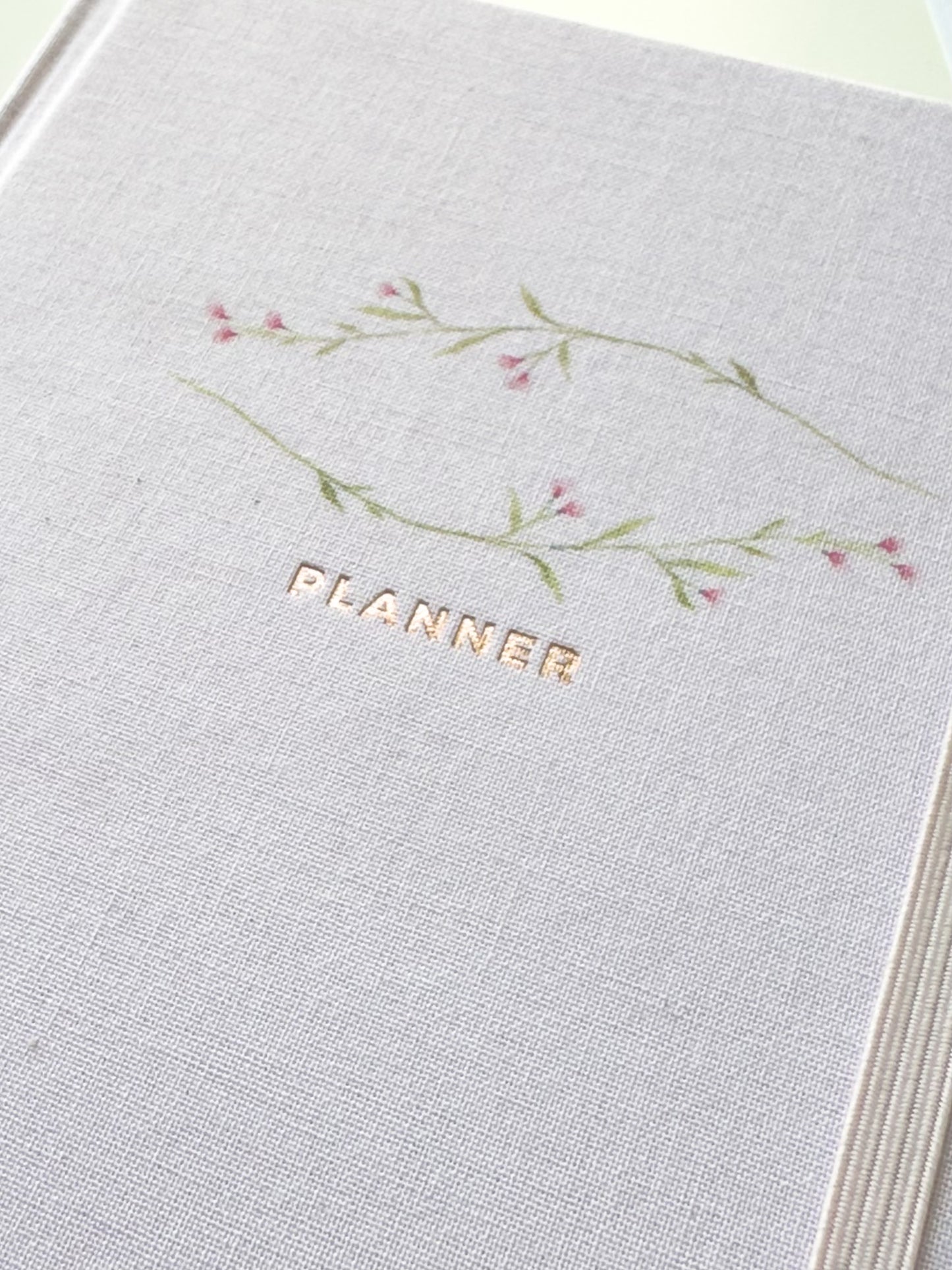 Floral Planner Notebook