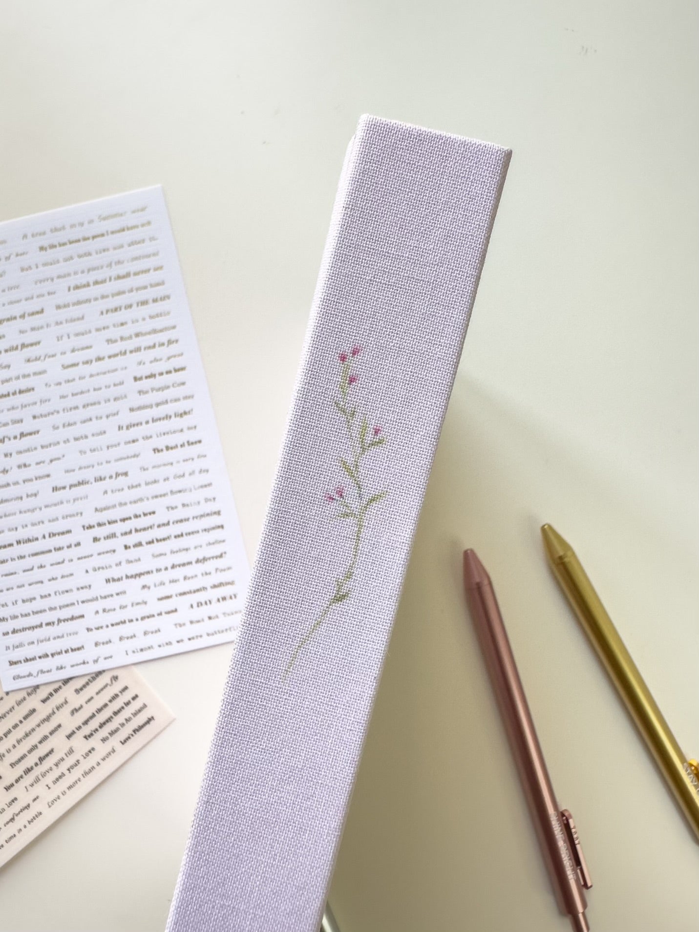 Floral Planner Notebook