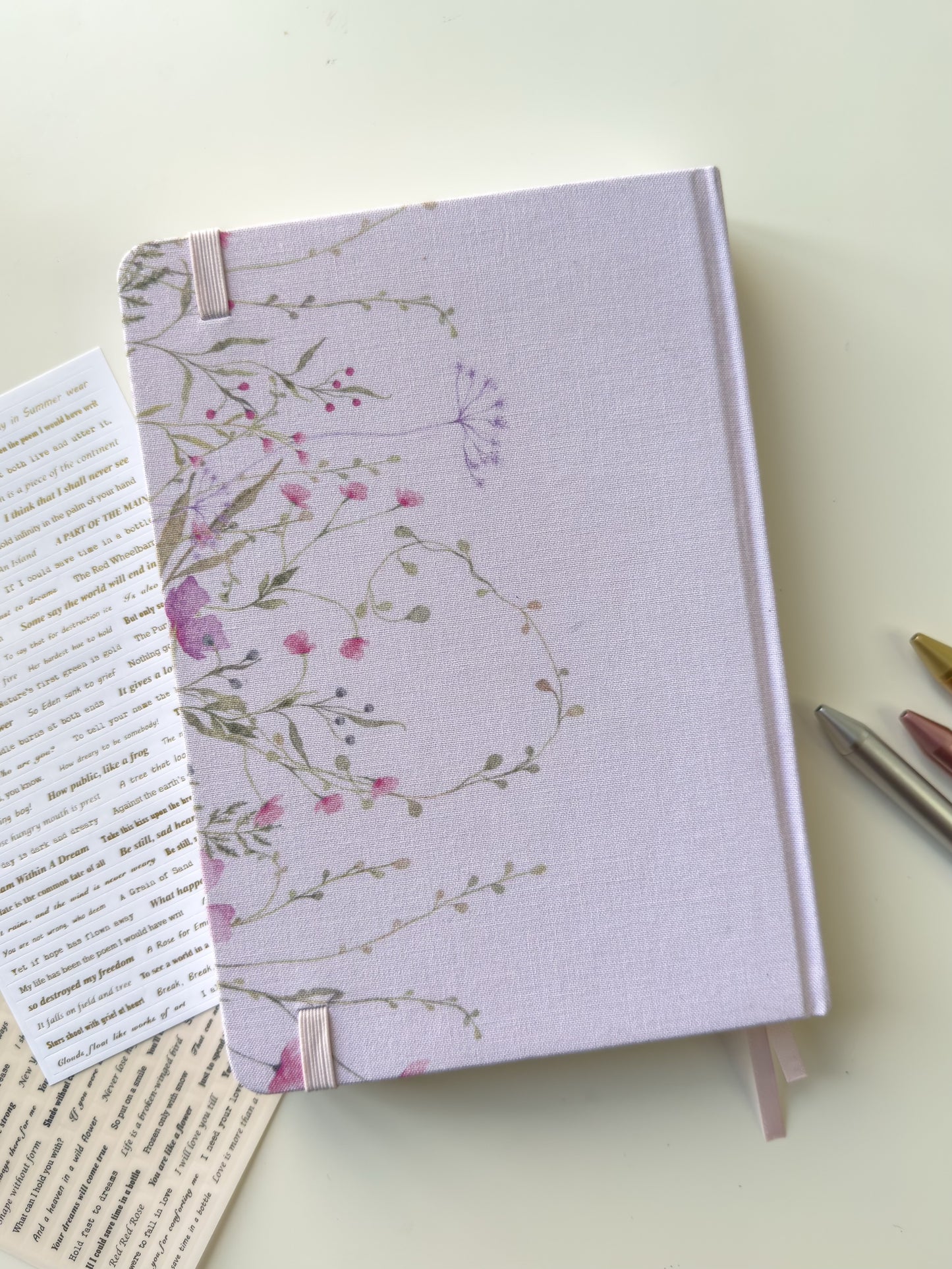Floral Planner Notebook