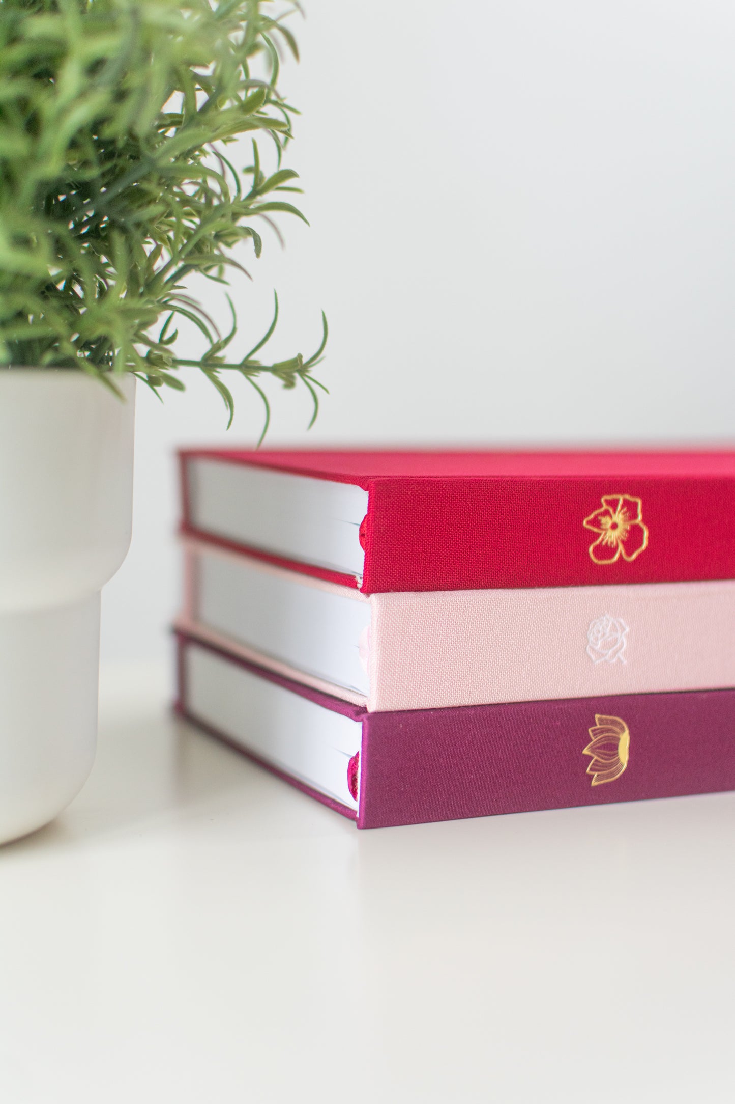 Burgundy Leaf Notebook
