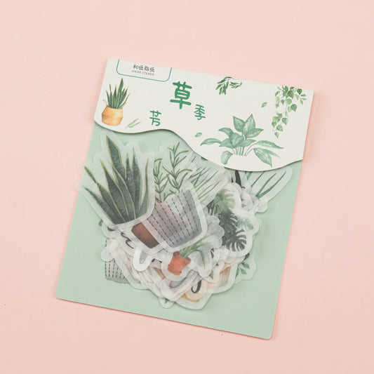 Herb Plant Washi Stickers