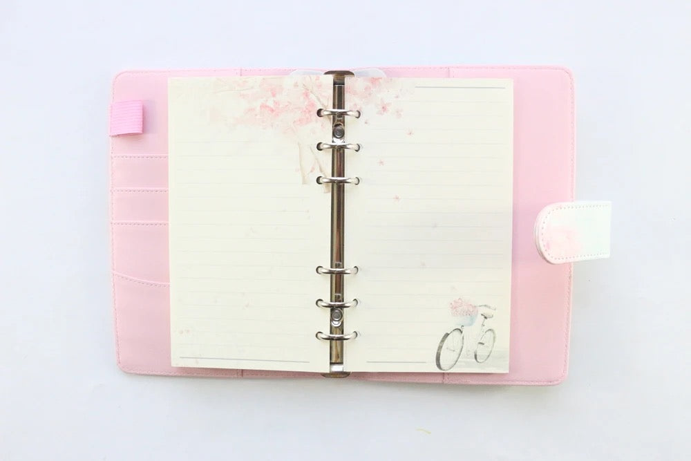 Cat Leather Binder