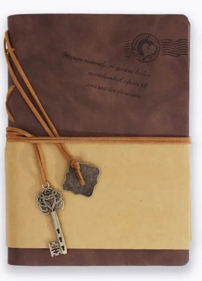 Key Leather Journal Notebook