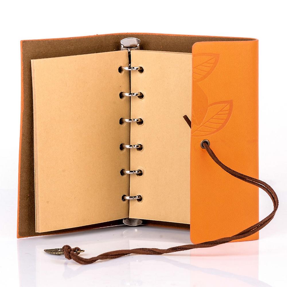 Leaf Leather Notebook