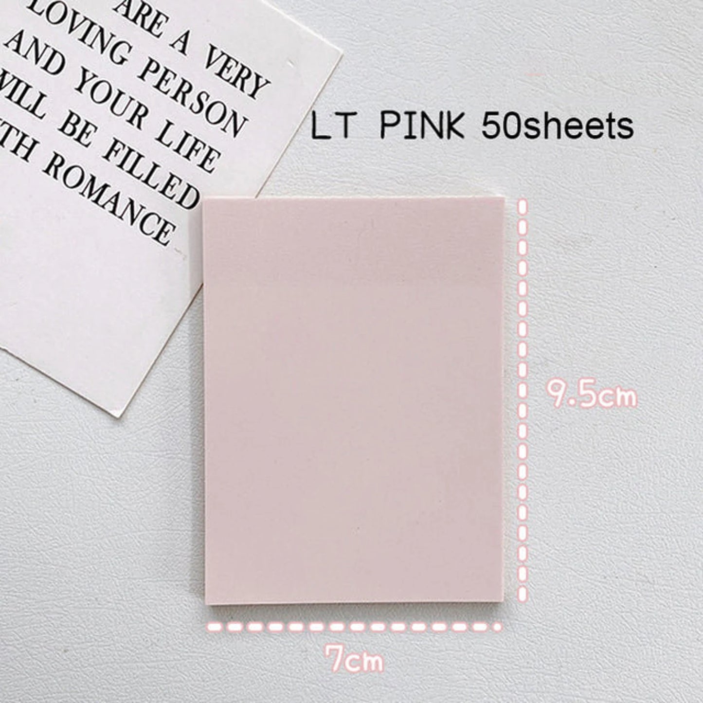 Pastel Transparent Sticky Notes