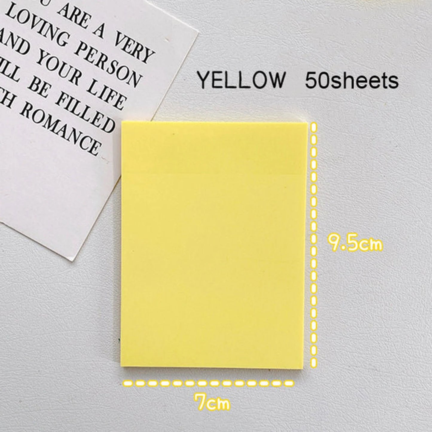 Pastel Transparent Sticky Notes