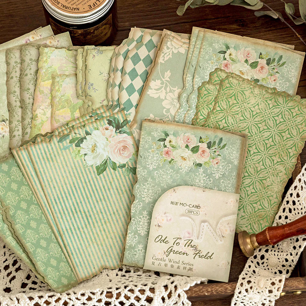 Gentle Wind Scrapbook Paper