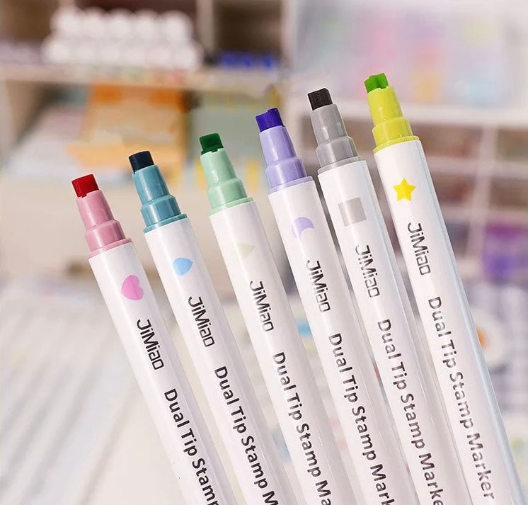 Jimiao Dual Tip Stamp Marker