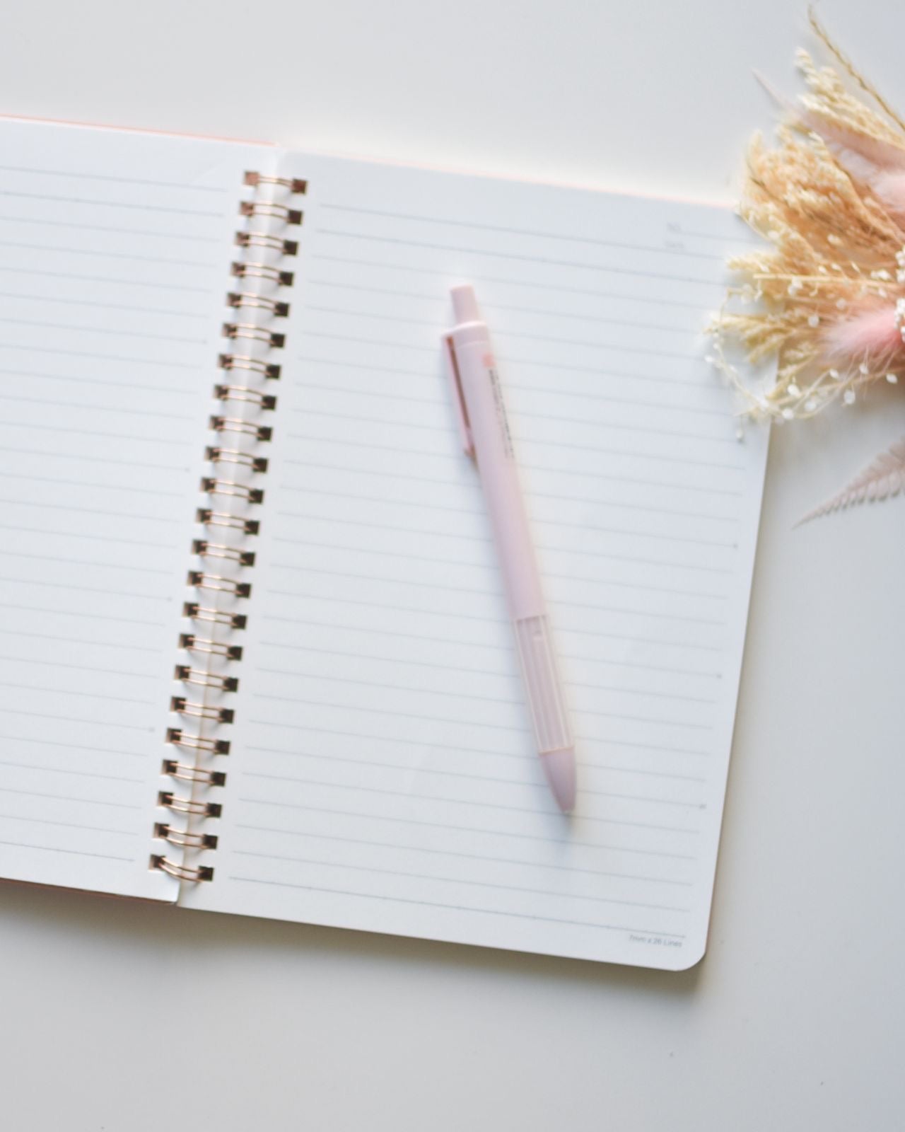 Floral Spiral Notebook