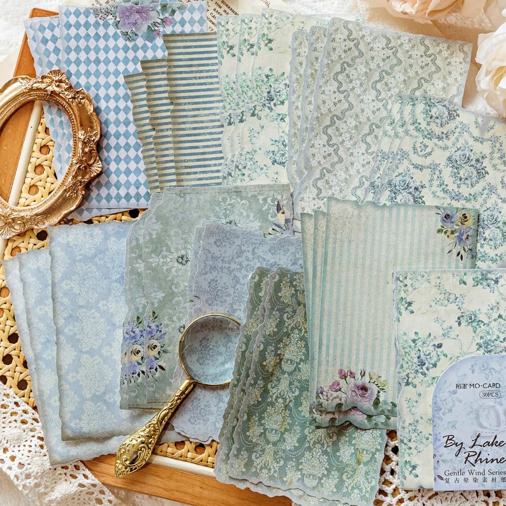 Gentle Wind Scrapbook Paper