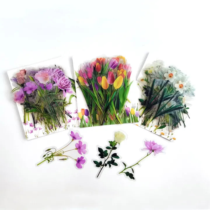 Floral Deco Sticker Pack - Tulips