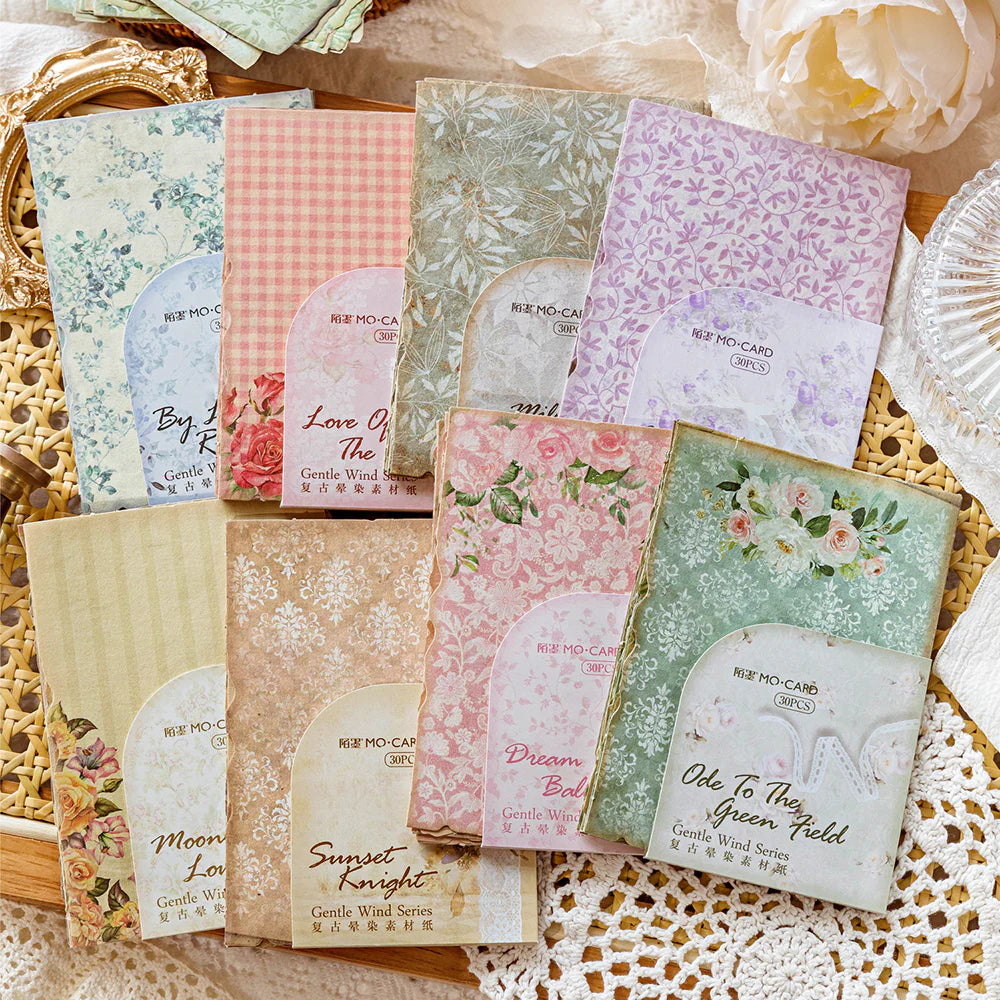 Gentle Wind Scrapbook Paper