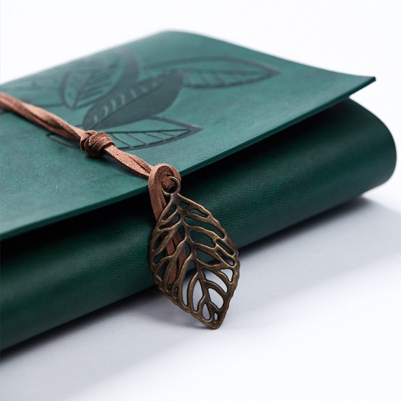 Leaf Leather Notebook