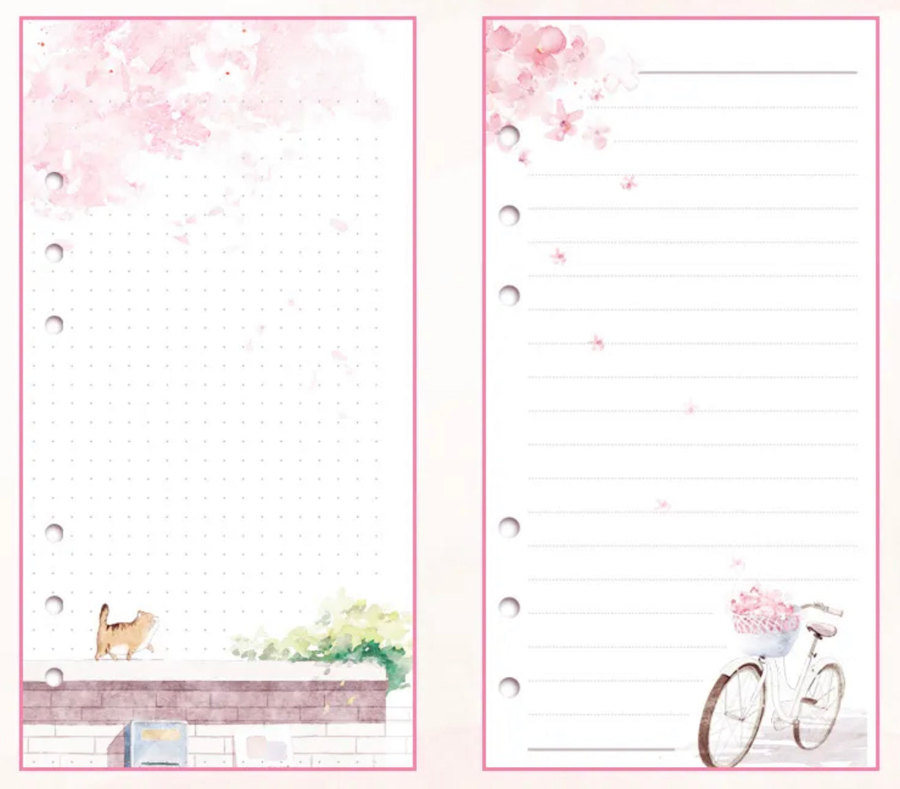 Cat Leather Binder