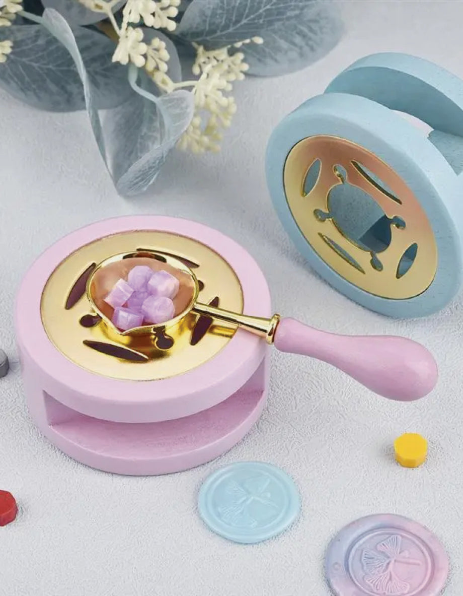 Sealing Wax Burner and Spoon Set
