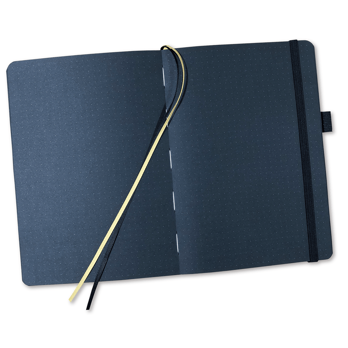 Black Paper Moon Phases Notebook