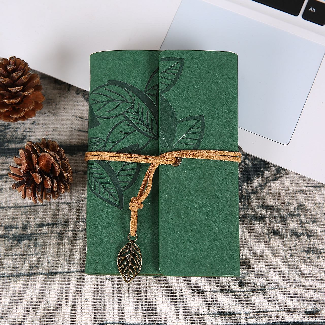 Leaf Leather Notebook