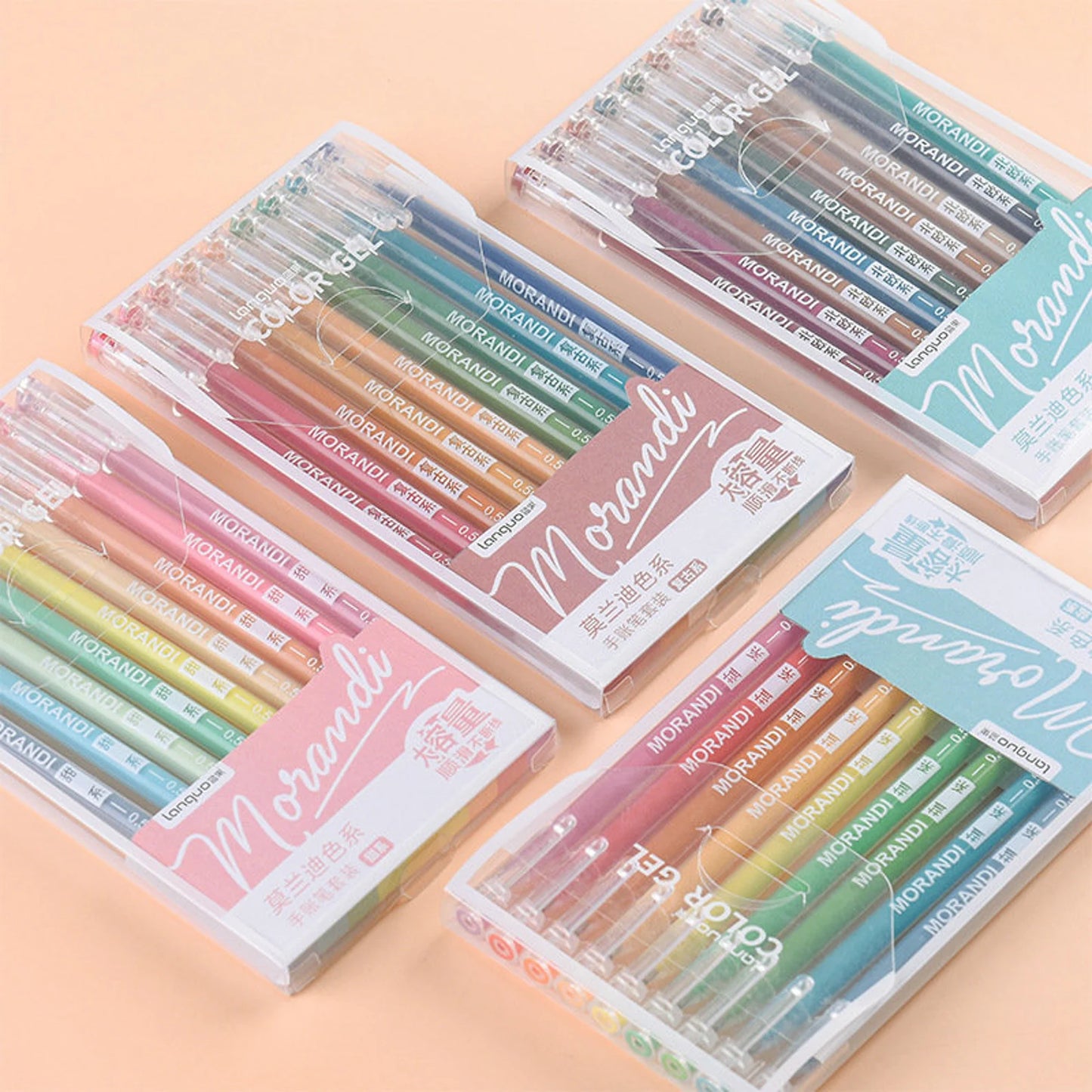 Morandi Gel Pen Set