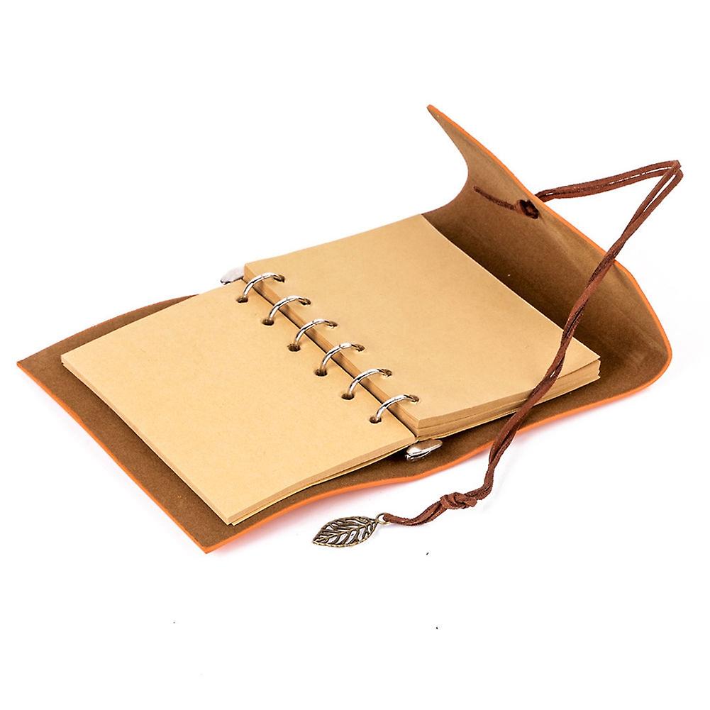 Leaf Leather Notebook