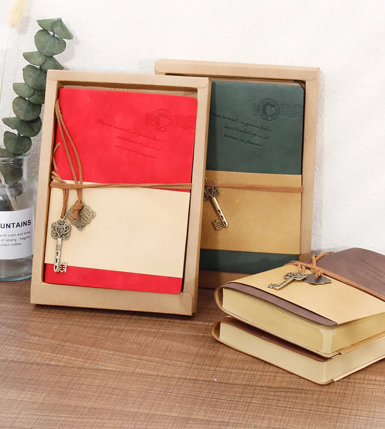Key Leather Journal Notebook