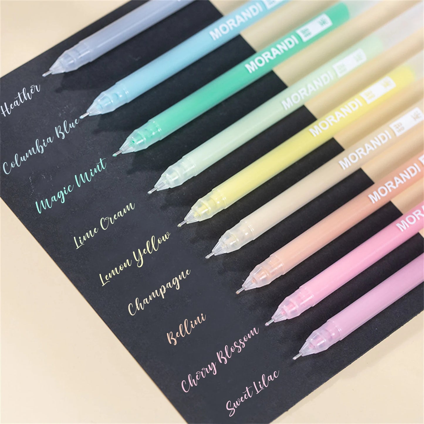 Morandi Gel Pen Set