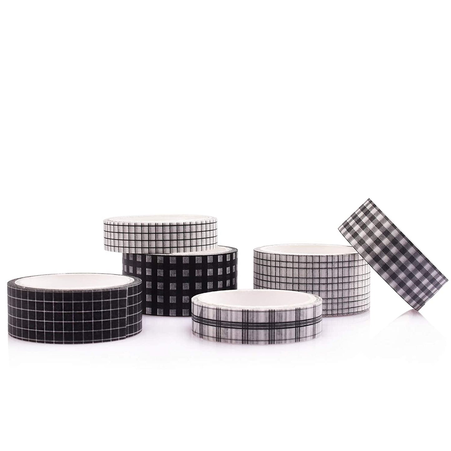 Black Plaid Washi Tape