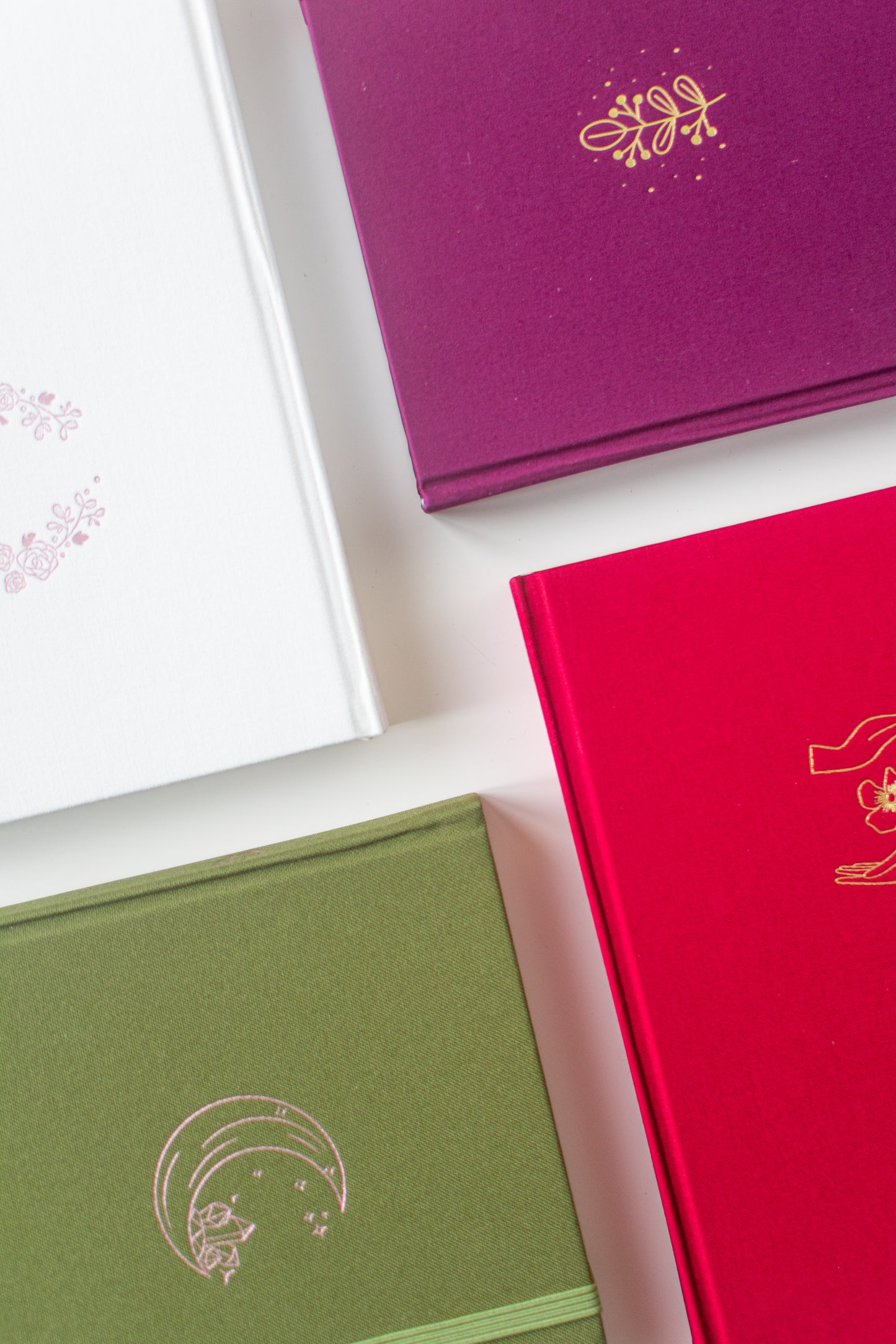 Burgundy Leaf Notebook