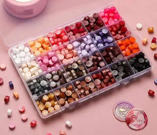 24 Colors Wax Beads