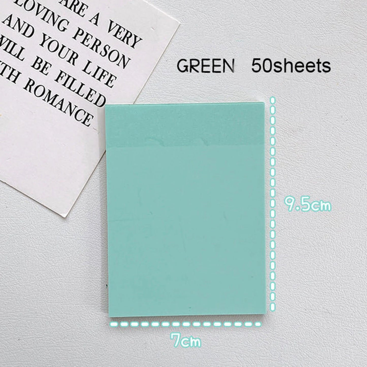 Pastel Transparent Sticky Notes