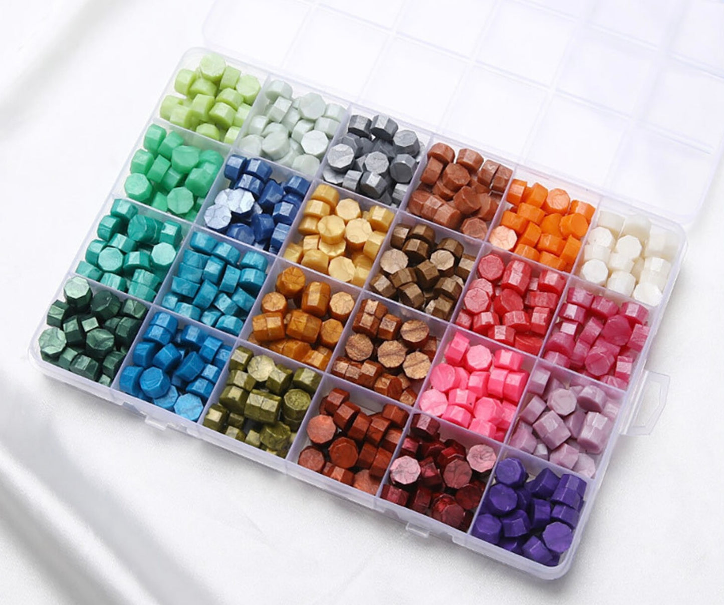 24 Colors Wax Beads