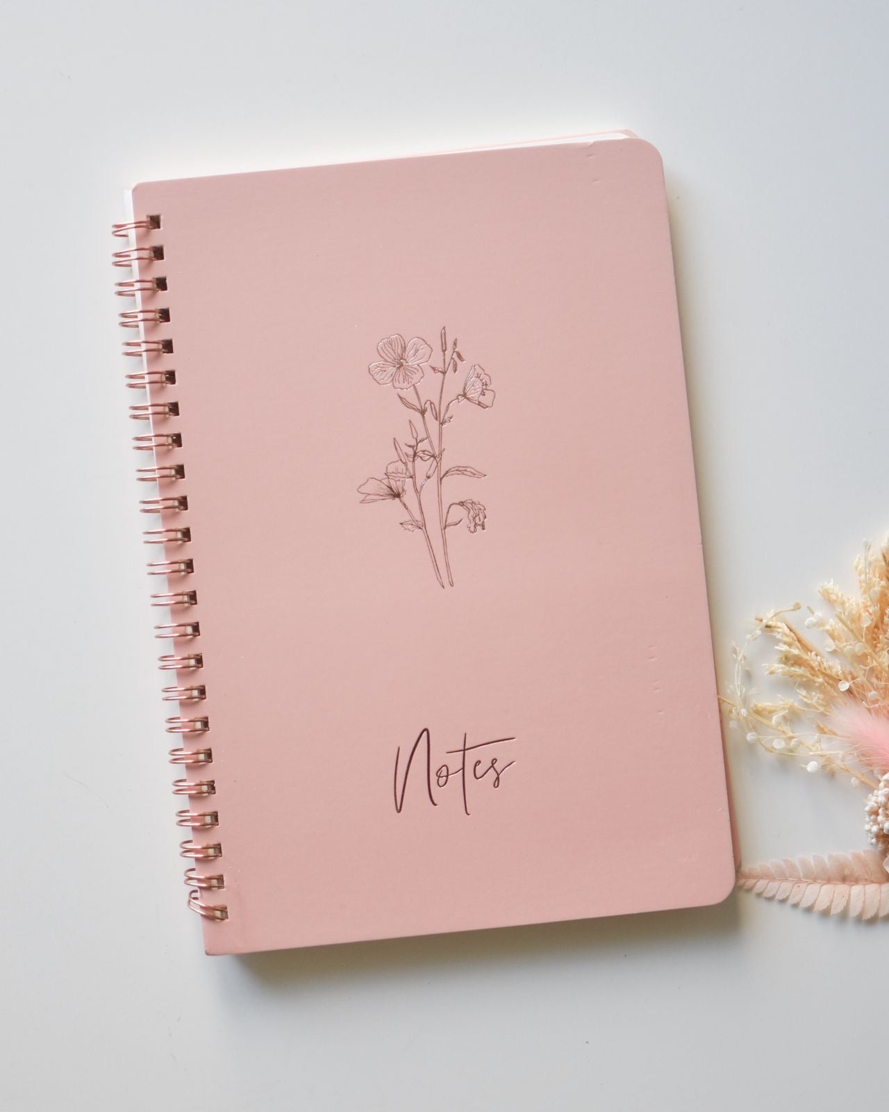 Floral Spiral Notebook