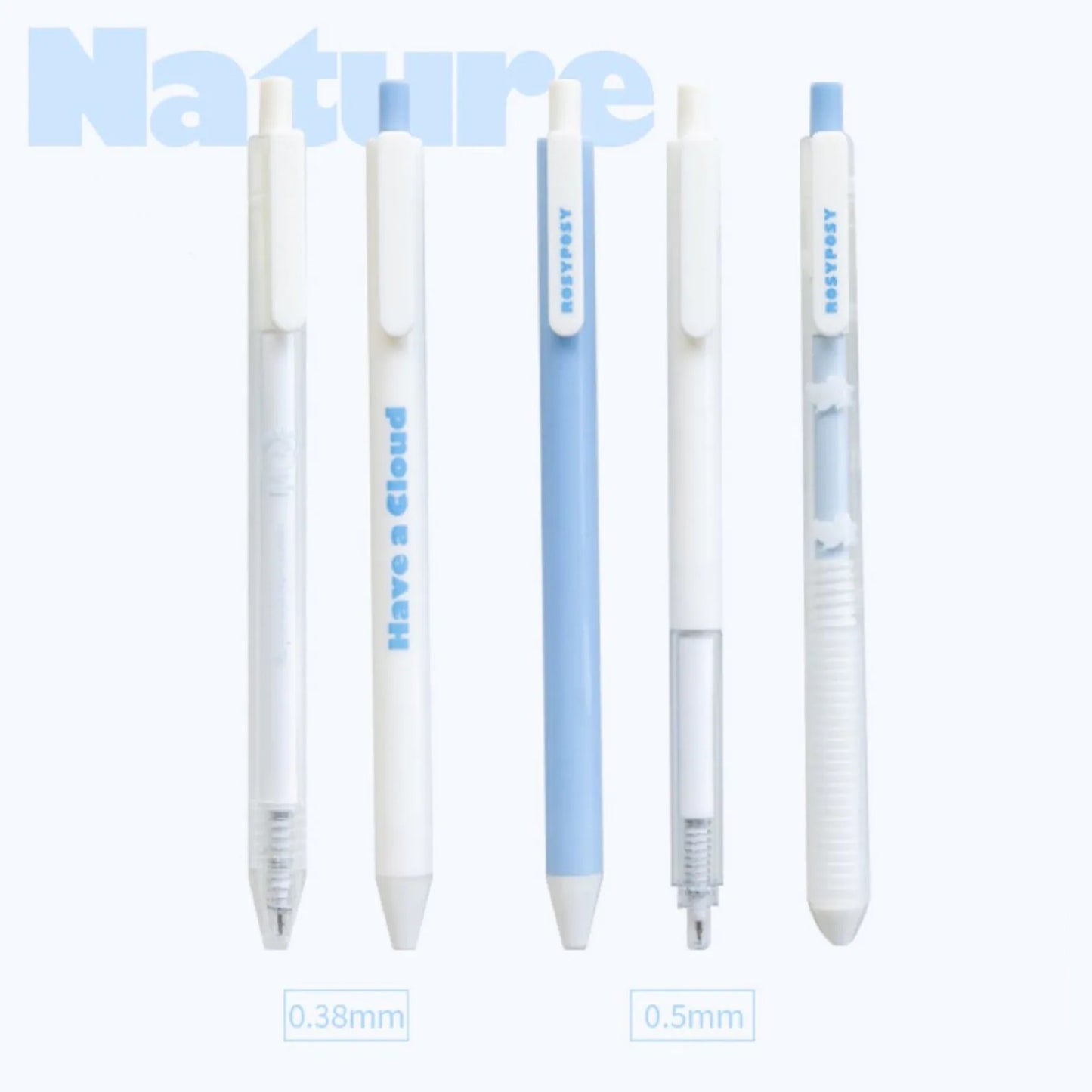 Rosy Posy Nature Gel Pen Set