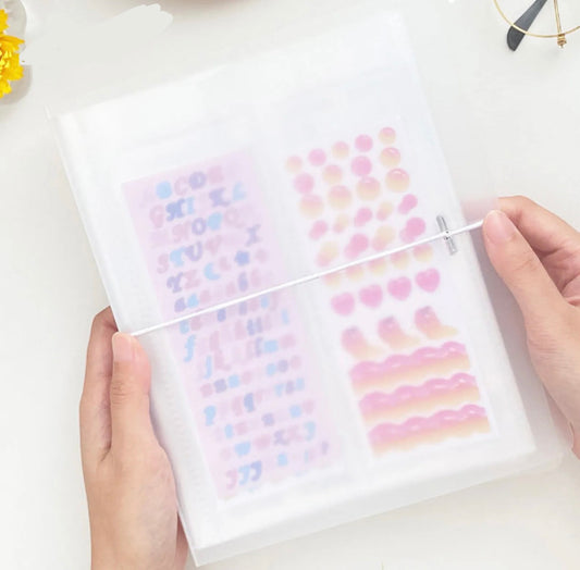 Sticker Organizer Book