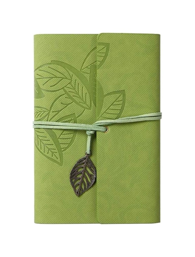 Leaf Leather Notebook