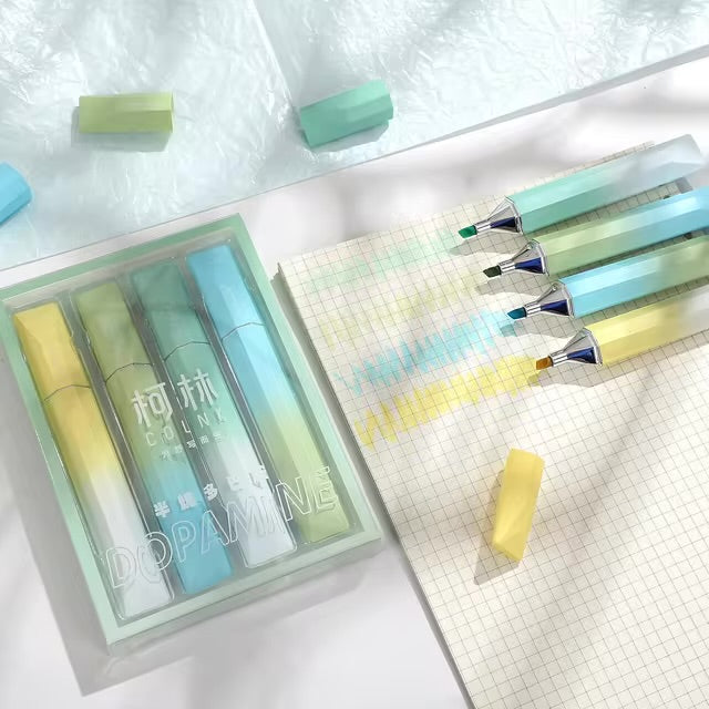Prism Gradient Highlighter Set