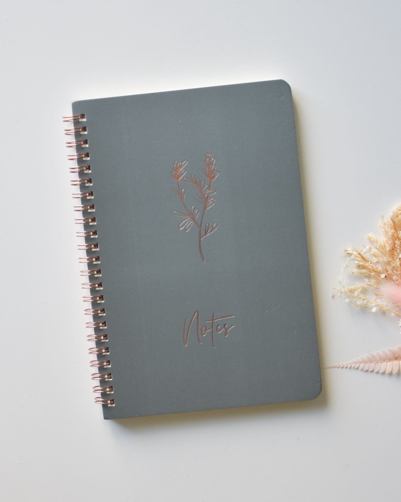 Floral Spiral Notebook