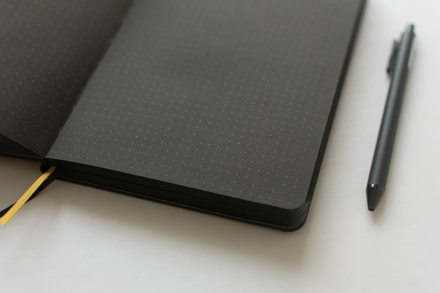 Black Paper Moon Phases Notebook