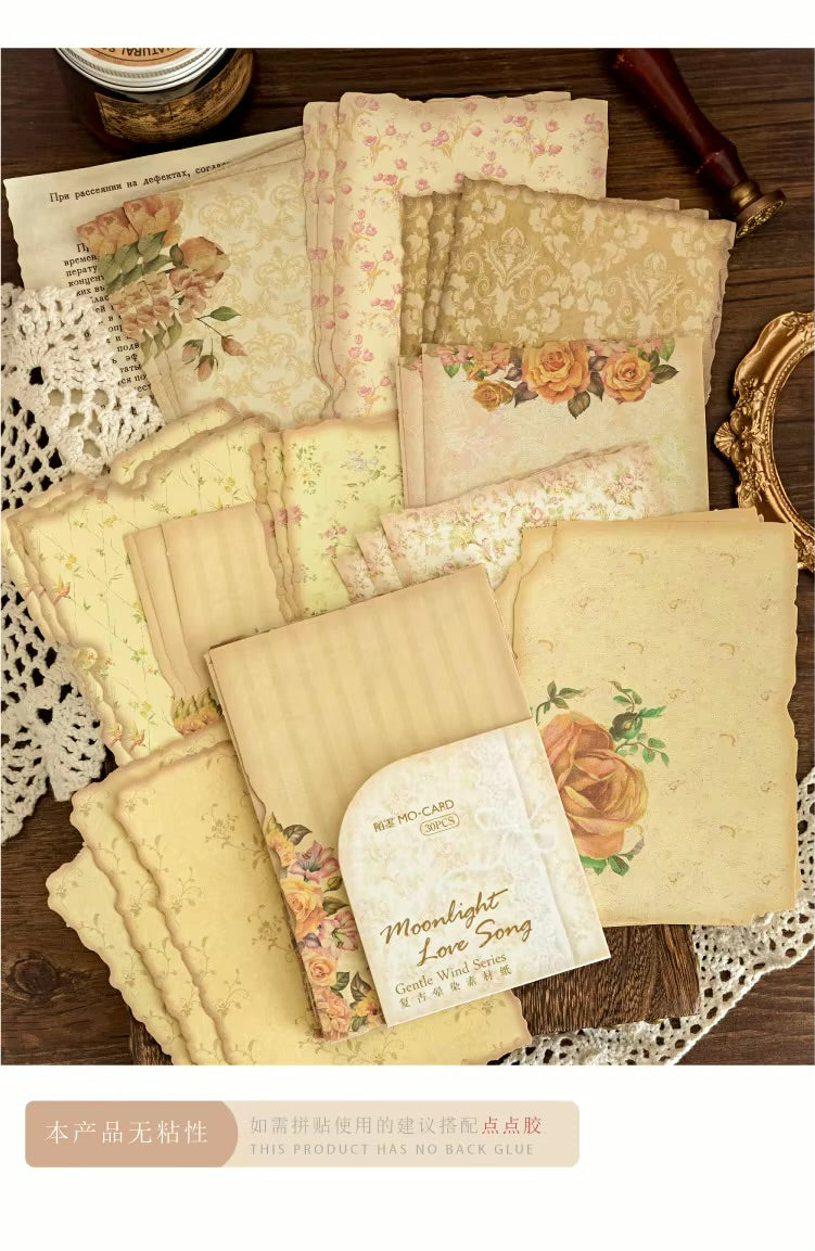 Gentle Wind Scrapbook Paper