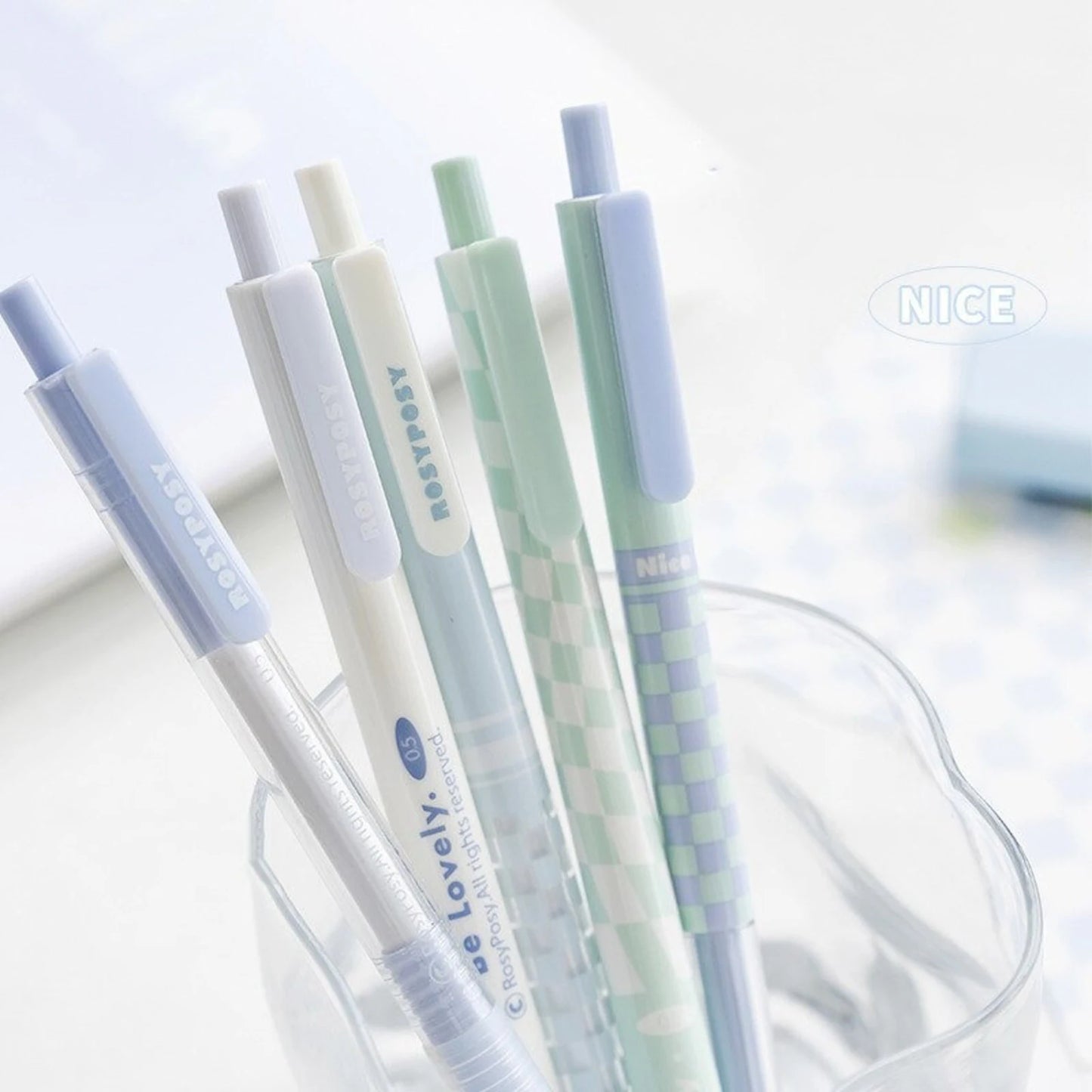 Rosy Posy Nice Gel Pen Set