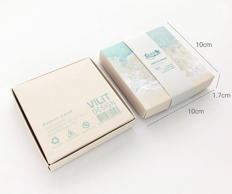 Ocean Wave Sticker Box