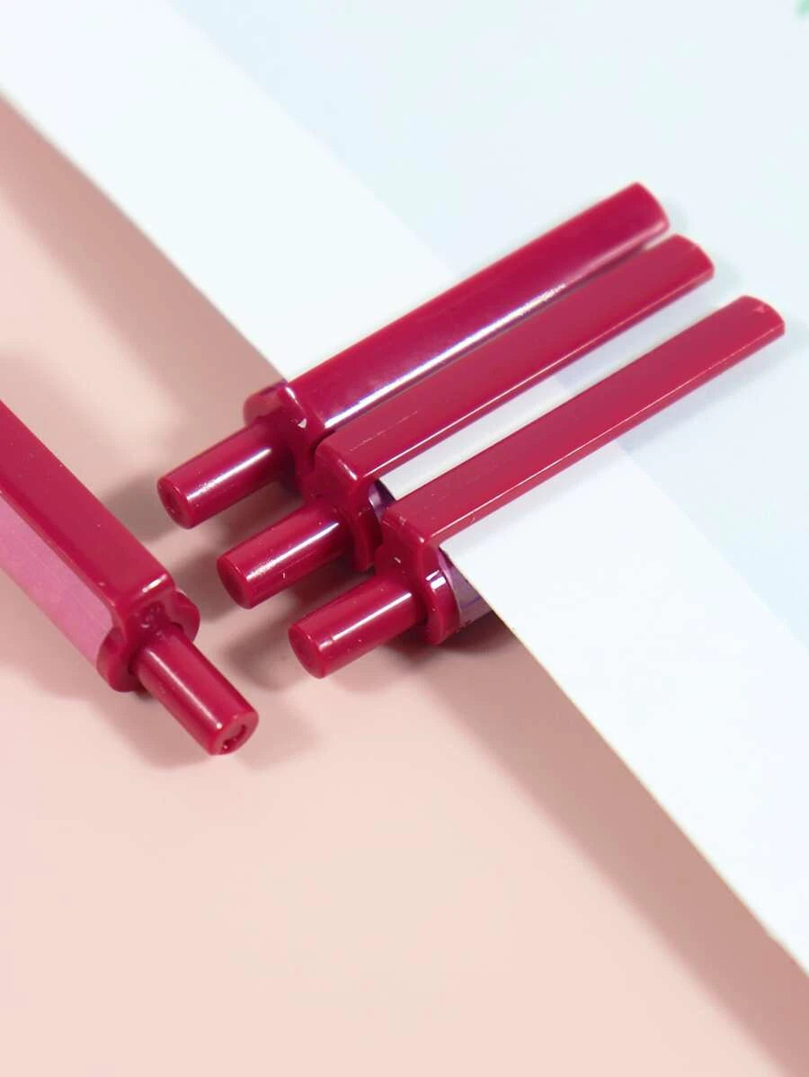 Moka Red Rose Gel Pen Set