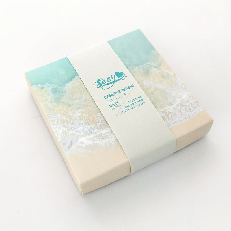 Ocean Wave Sticker Box