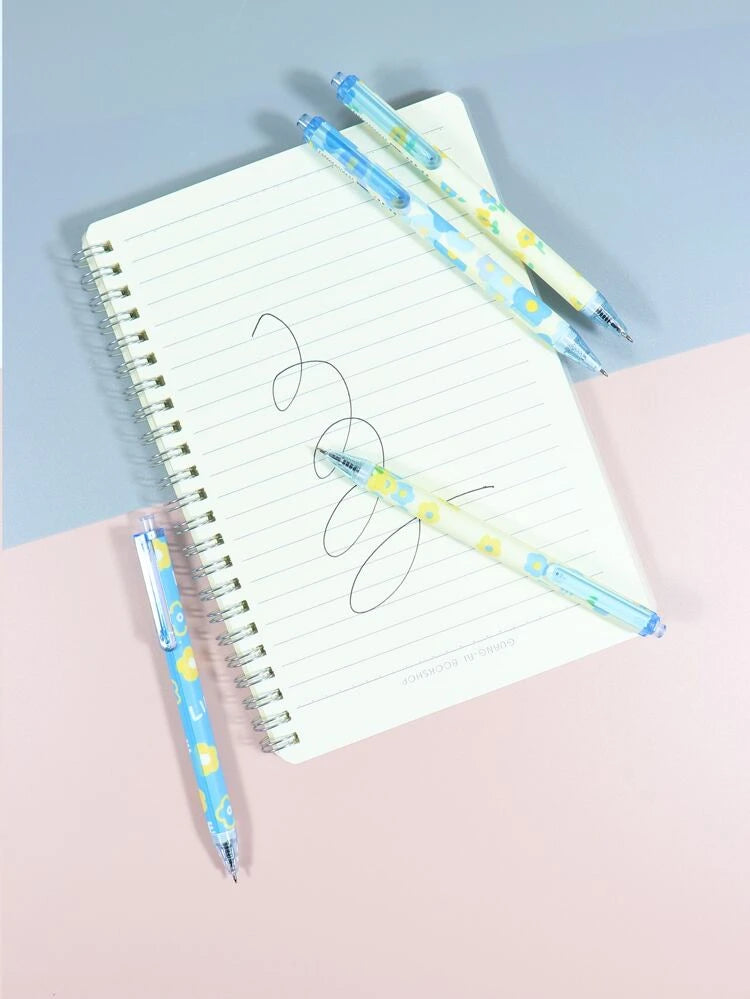 Moka Yellow Rose Gel Pen Set