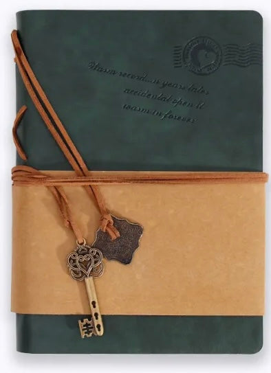 Key Leather Journal Notebook