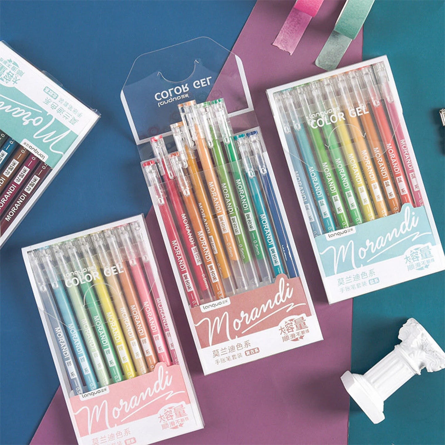 Morandi Gel Pen Set